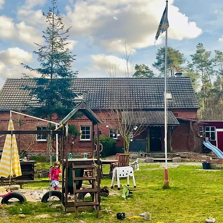 Ferienwohnung Schaeferhof, Die Natur Vor Der Haustuere Cottbus Exterior foto